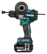 Makita Akku-Schlagbohrschrauber – 18V, 141 Nm, bürstenlos & mit Metall-Bohrfutter - DHP492RTJ