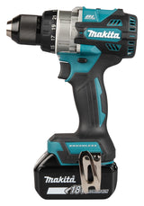 Makita Akku-Schlagbohrschrauber – 18V, 141 Nm, bürstenlos & mit Metall-Bohrfutter - DHP492RTJ