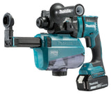 Makita Akku-Bohrhammer SDS-PLUS – 18V, kompakt mit integrierter Staubabsaugung & AVT - DHR182RTWJ