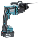 Makita Akku-Bohrhammer SDS-PLUS – 18V, kompakt mit integrierter Staubabsaugung & AVT - DHR182RTWJ