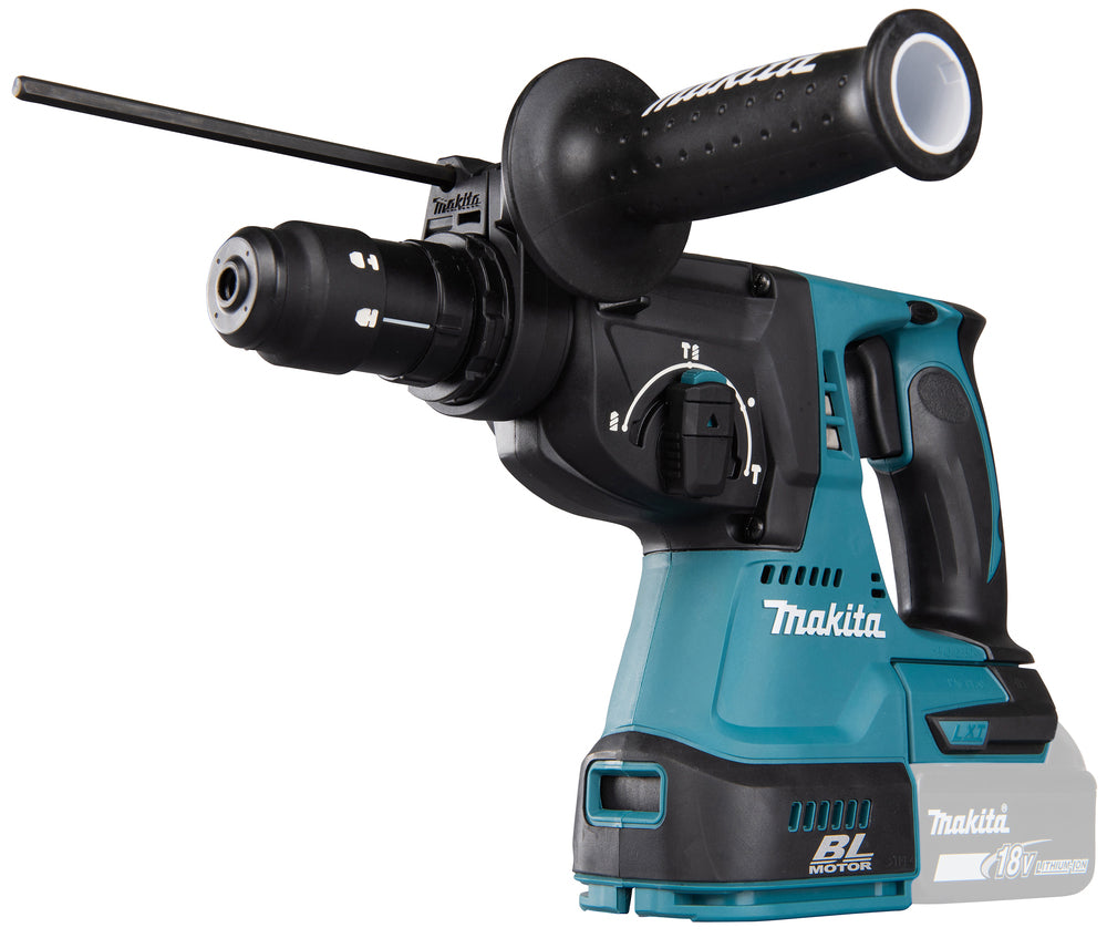 Makita Akku-Kombihammer SDS-PLUS – 18V, 2,0 J Schlagstärke, mit Rutschkupplung - DHR243Z