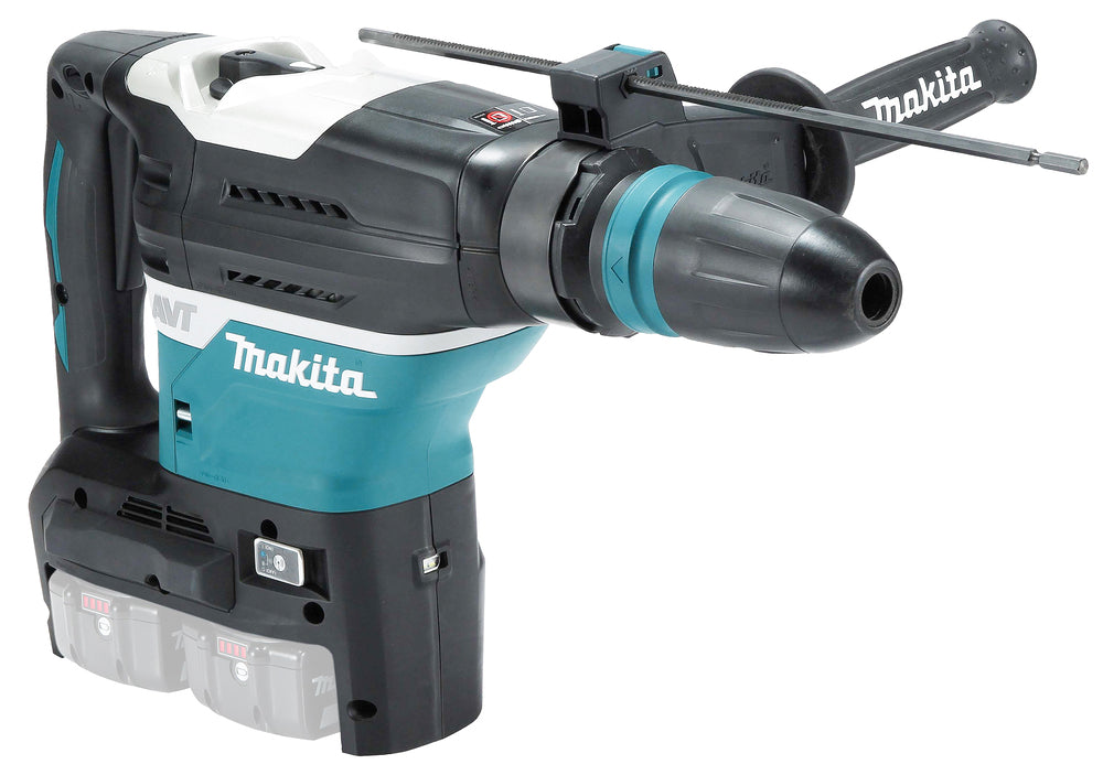 Makita Akku-Kombihammer SDS-MAX – 2x18V, 8,0 J Schlagstärke, mit AWS & AFT - DHR400ZKUN