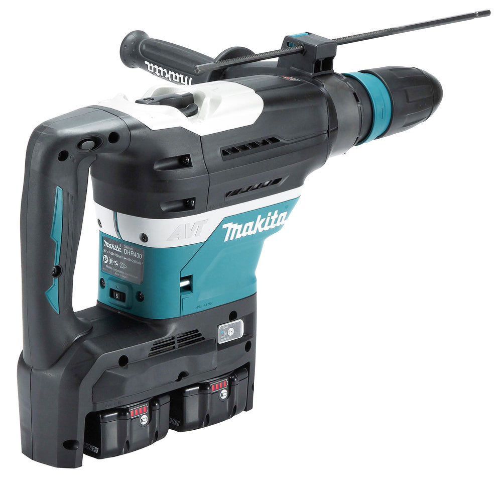 Makita Akku-Kombihammer SDS-MAX – 36V (2x18V), 8,0 J Schlagstärke, mit AWS - DHR400G2UN