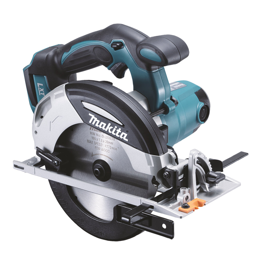 Makita Akku-Handkreissäge 165 mm – 66 mm Schnitttiefe, kompakt & präzise - DHS630Z