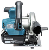 Makita Akku-Handkreissäge 165 mm – 57 mm Schnitttiefe, AWS, ADT & LED - DHS661RTJU