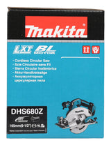 Makita Akku-Handkreissäge 165 mm – 57 mm Schnitttiefe, ADT & LED - DHS680Z