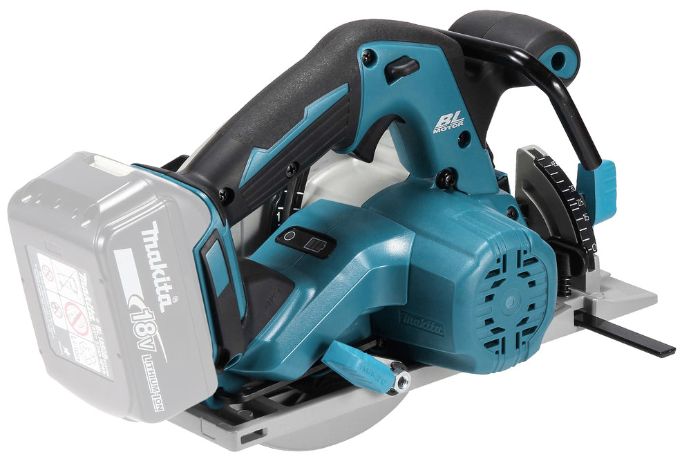 Makita Akku-Handkreissäge 165 mm – 57 mm Schnitttiefe, ADT & LED - DHS680Z