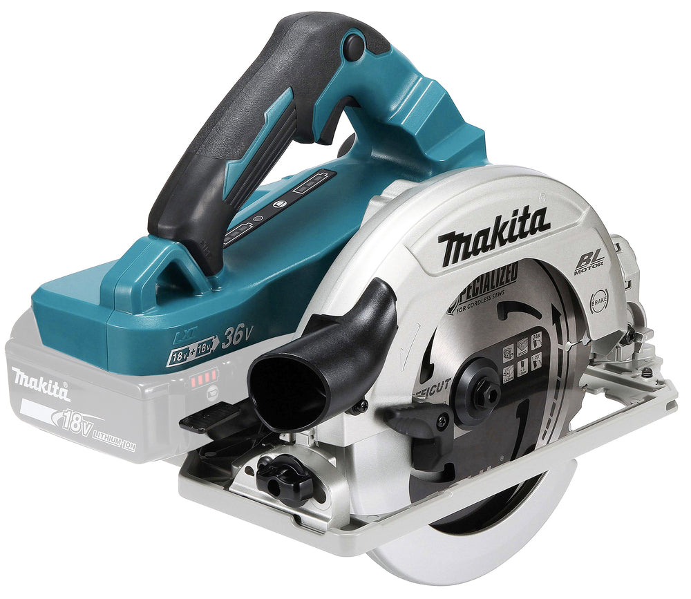 Makita Akku-Handkreissäge 190 mm – kompakt, bürstenlos & 62,5 mm Schnitttiefe - DHS782ZJ