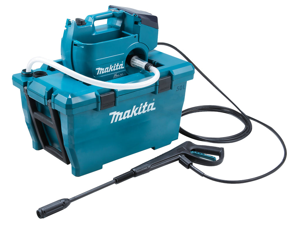 Makita Akku-Hochdruckreiniger – 2x18 V Power für flexibles Reinigen unterwegs - DHW080ZK