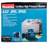 Makita Akku-Hochdruckreiniger – 2x18 V Power für flexibles Reinigen unterwegs - DHW080ZK