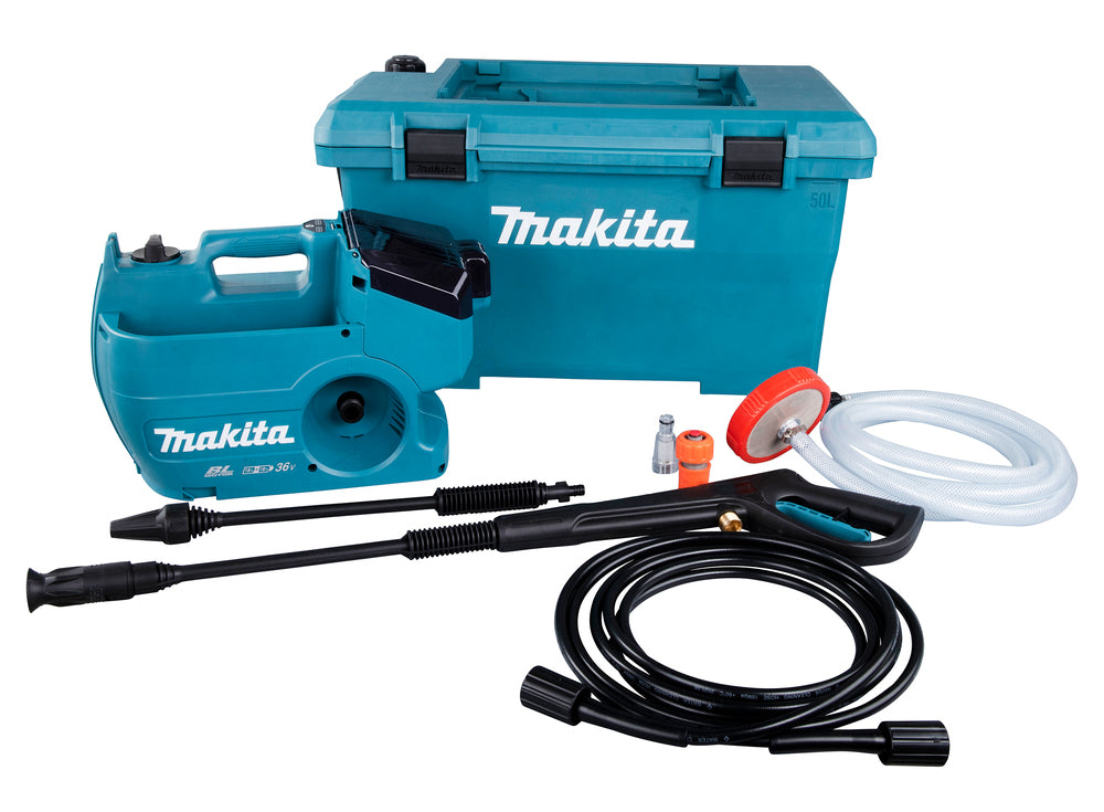 Makita Akku-Hochdruckreiniger – 2x18 V Power für flexibles Reinigen unterwegs - DHW080ZK
