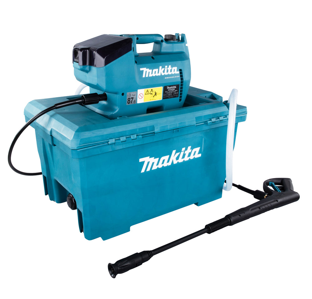 Makita Akku-Hochdruckreiniger – 2x18 V Power für flexibles Reinigen unterwegs - DHW080ZK