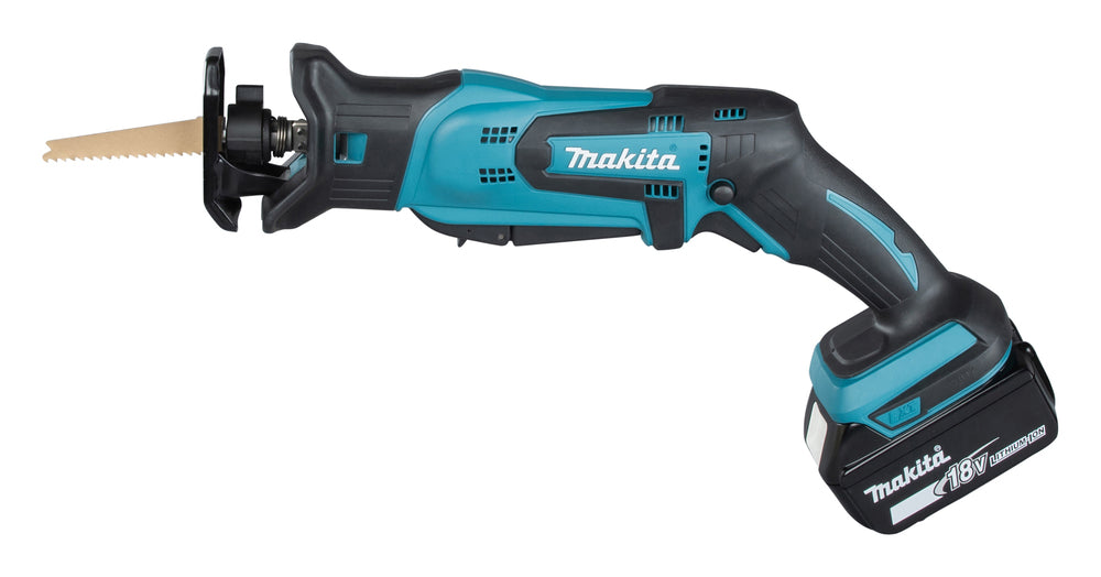 Makita Akku-Reciprosäge DJR183 – kompakt, leicht & ideal für enge Bereiche - DJR183RT1J