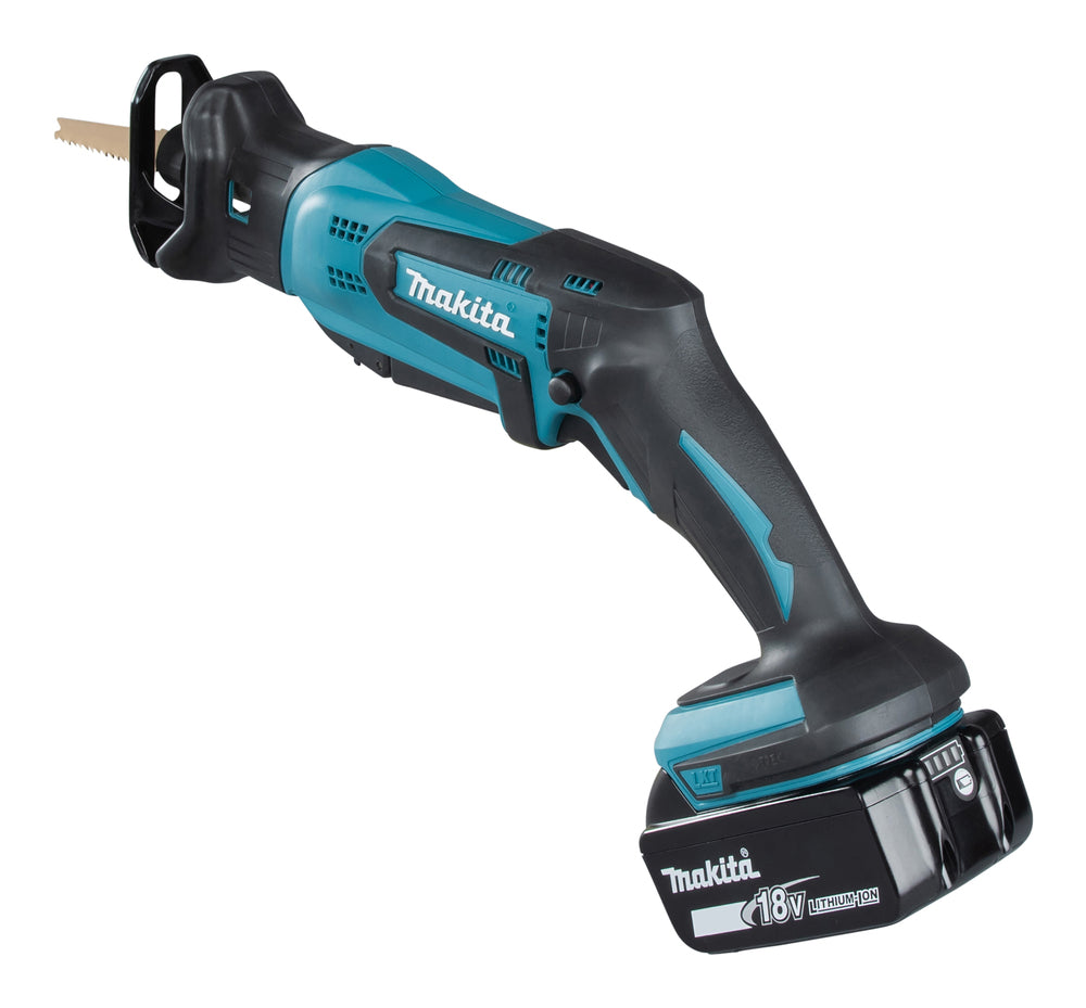 Makita Akku-Reciprosäge DJR183 – kompakt, leicht & ideal für enge Bereiche - DJR183RT1J