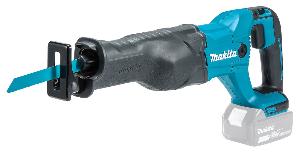 Makita Akku-Reciprosäge – 32 mm Hubhöhe, kompakt & werkzeugloser Sägeblattwechsel - DJR186ZK
