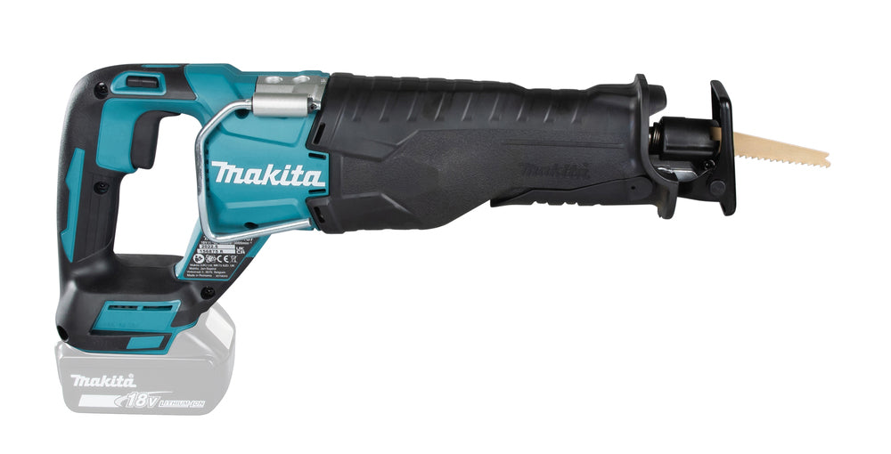 Makita Akku-Reciprosäge – 32 mm Hubhöhe, bürstenlos & werkzeugloser Sägeblattwechsel - DJR187ZK