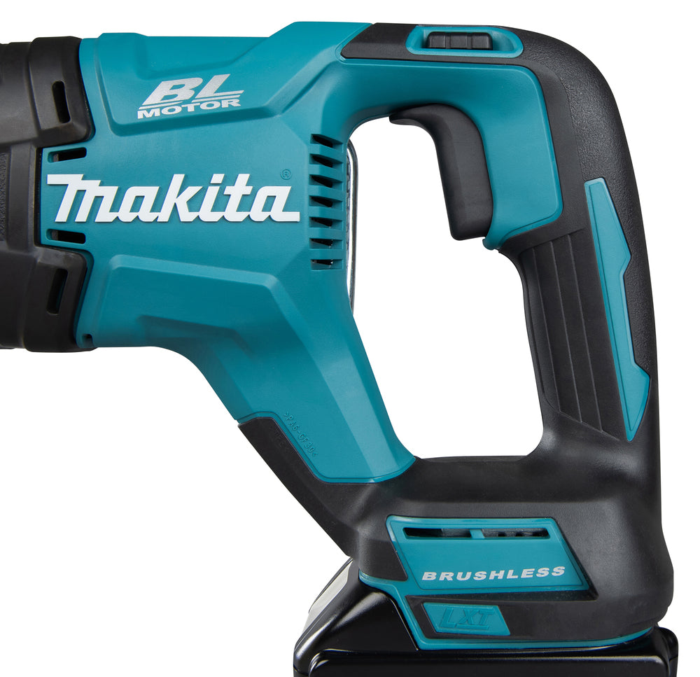 Makita Akku-Reciprosäge – 32 mm Hubhöhe, bürstenlos & werkzeugloser Sägeblattwechsel - DJR187ZK