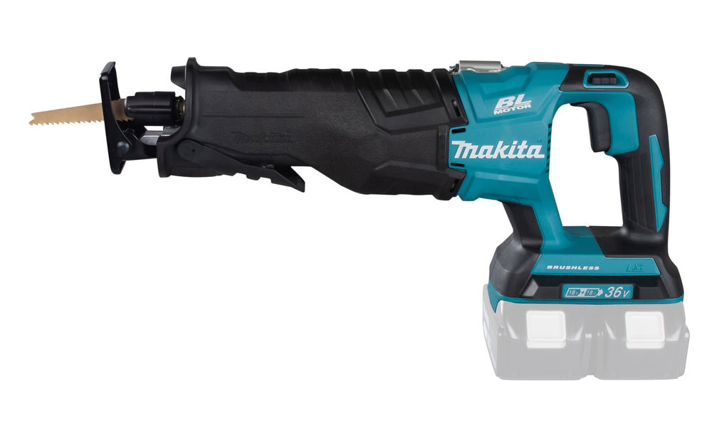 Makita Akku-Reciprosäge – 36 V Power, bürstenlos & werkzeugloser Sägeblattwechsel - DJR360ZK