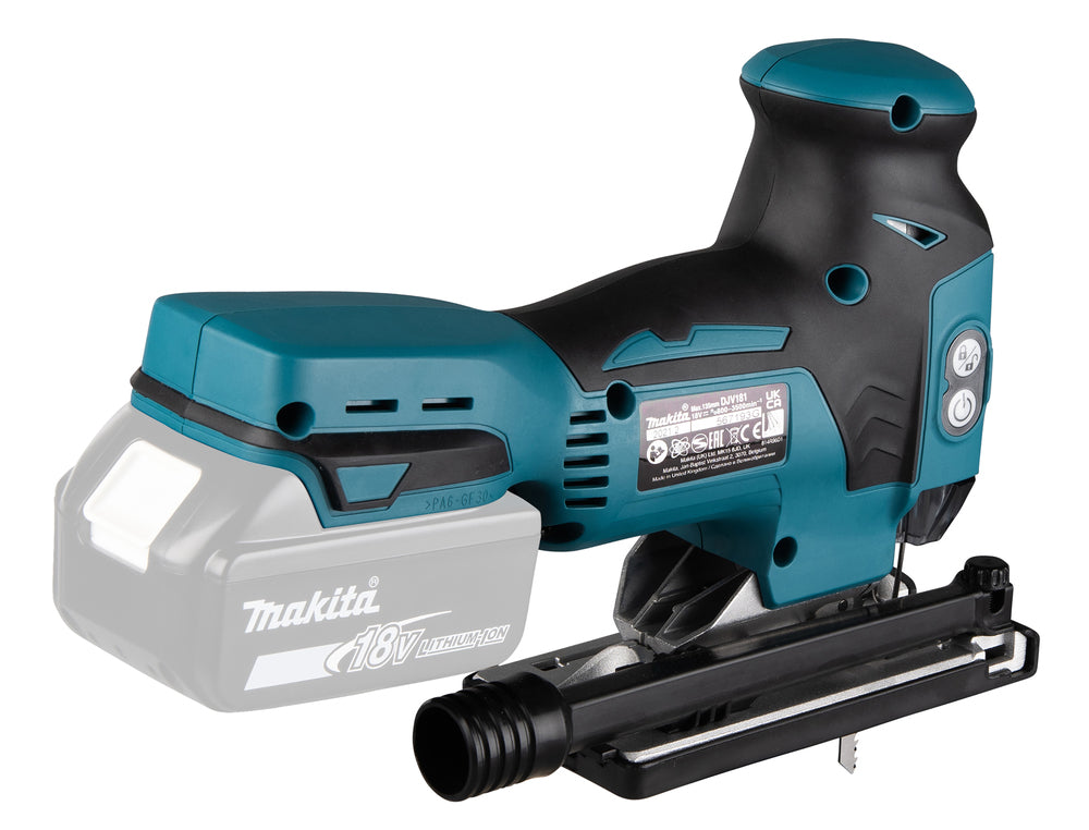 Makita Akku-Pendelhubstichsäge – 135 mm Schnittleistung & Soft No Load - DJV181Z