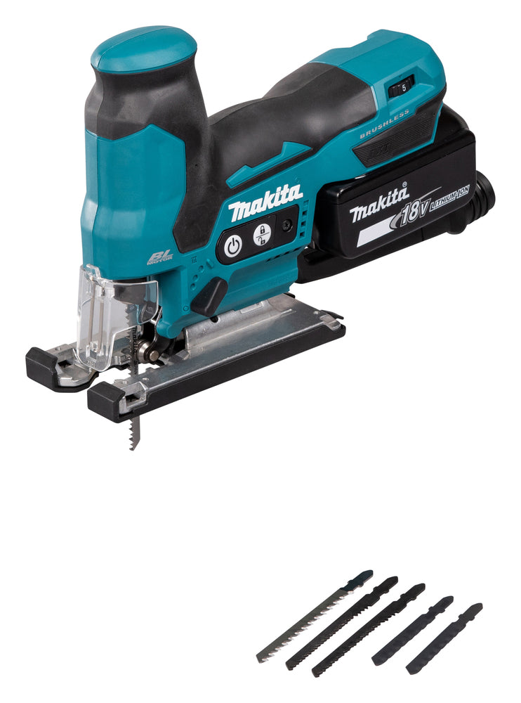 Makita Akku-Pendelhubstichsäge – SoftNoLoad, LED & bürstenloser Motor - DJV185RF1J