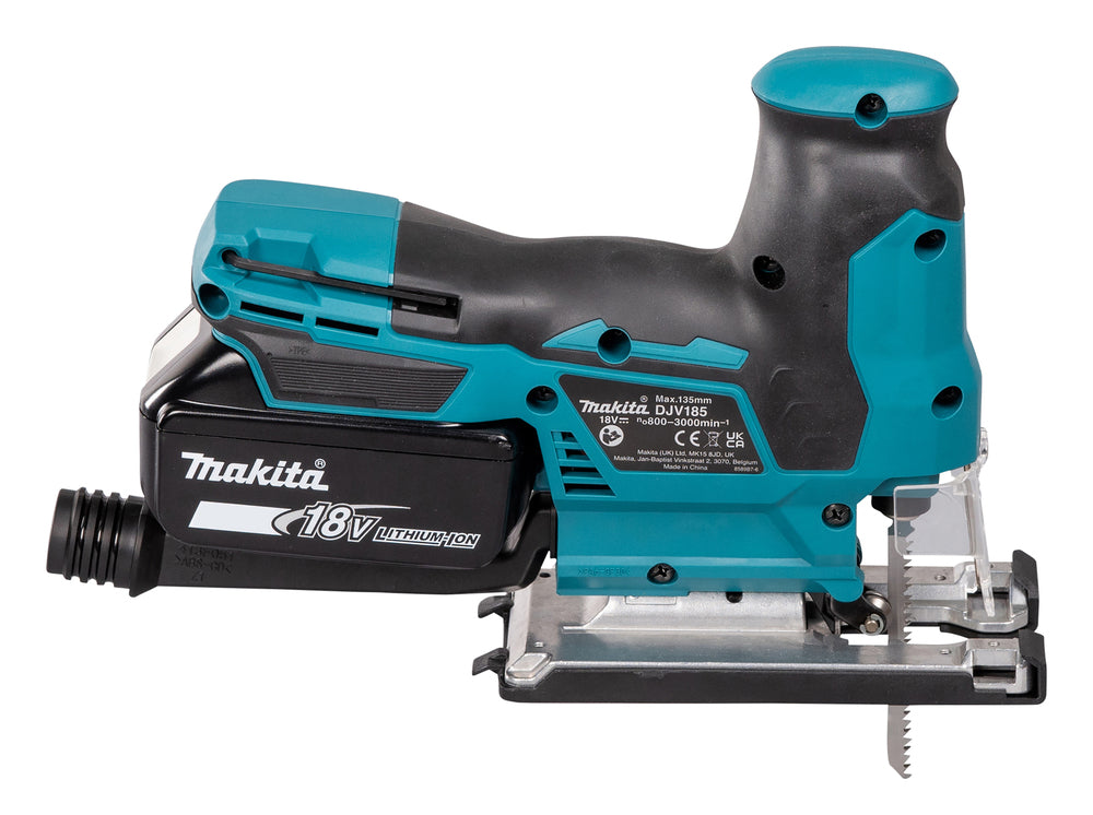 Makita Akku-Pendelhubstichsäge – SoftNoLoad, LED & bürstenloser Motor - DJV185RF1J