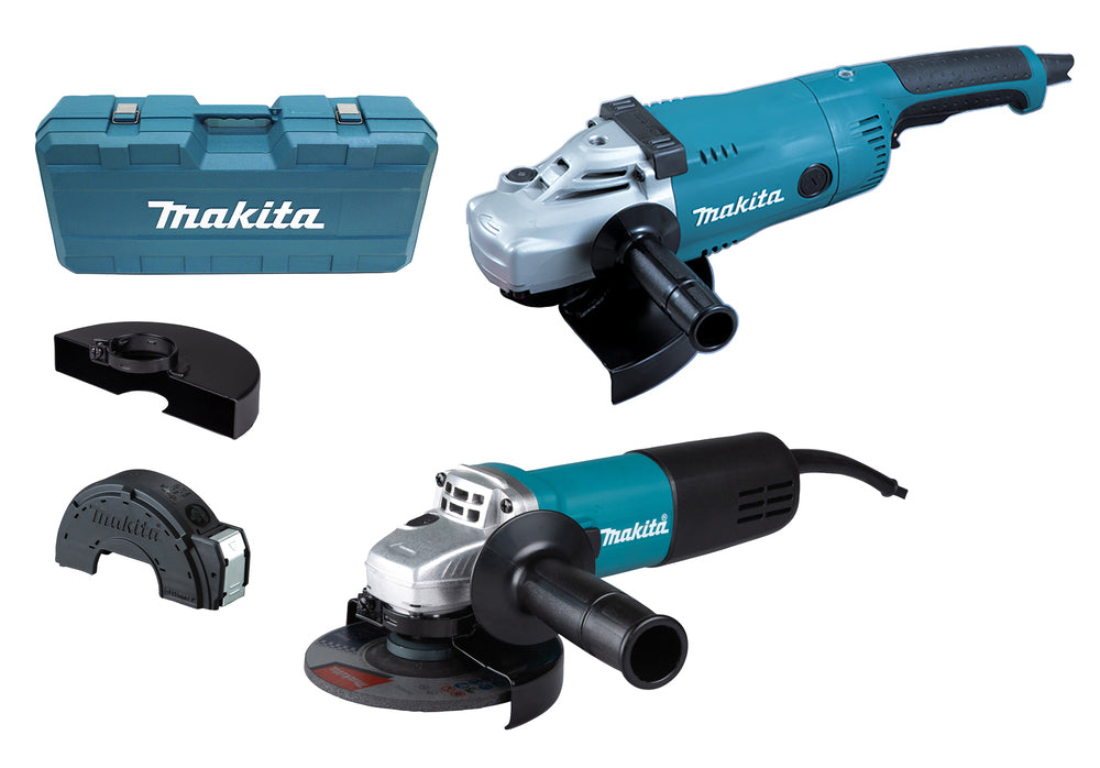Makita Winkelschleifer-Set – kraftvoll & flexibel für jeden Einsatz - DK0054G