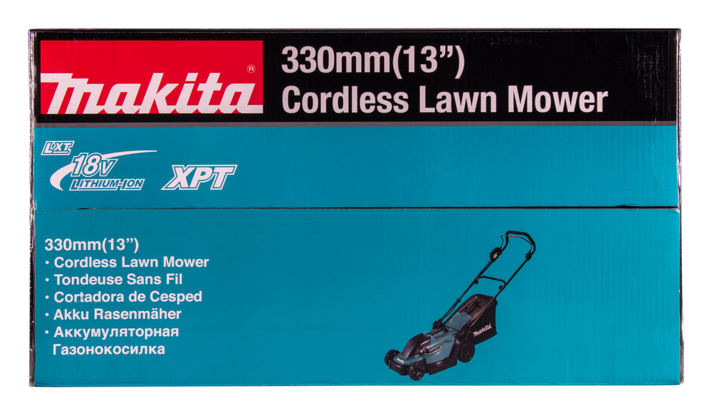 Makita Akku-Rasenmäher 18 V mit Kunststoffdeck – 33 cm Schnittbreite - DLM330Z