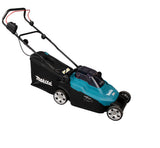 Makita Akku-Rasenmäher 2x18 V mit Kunststoffdeck – 38 cm Schnittbreite inkl. Ladegerät & Akkus - DLM382PM2