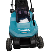 Makita Akku-Rasenmäher 2x18 V mit Kunststoffdeck – 38 cm Schnittbreite inkl. Ladegerät & Akkus - DLM382PM2