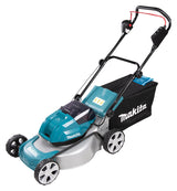 Makita Akku-Rasenmäher 2x18 V mit Stahldeck und 46 cm Schnittbreite - DLM463Z
