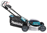 Makita Akku-Rasenmäher 2x18 V mit Stahldeck für große Flächen - DLM465Z