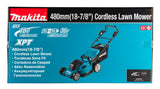Makita Akku-Rasenmäher 2x18 V für mittelgroße Rasenflächen - DLM481Z