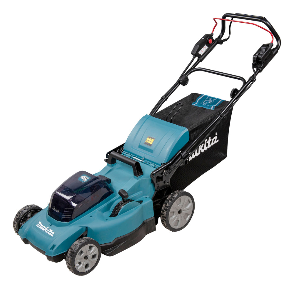 Makita Akku-Rasenmäher 2x18 V für mittelgroße Rasenflächen - DLM481Z