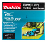 Makita Akku-Rasenmäher 2x18 V für mittelgroße Rasenflächen - DLM481Z