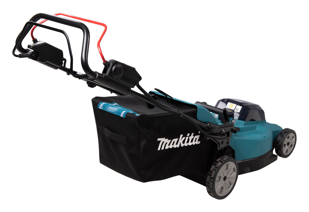 Makita Akku-Rasenmäher 2x18 V für mittelgroße Rasenflächen - DLM481Z