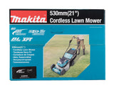 Makita Akku-Rasenmäher 2x18 V mit Stahldeck für große Rasenflächen - DLM534Z