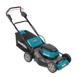Makita Akku-Rasenmäher 2x18 V mit Stahldeck für große Rasenflächen - DLM534Z