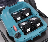 Makita Akku-Rasenmäher 2x18 V mit Stahldeck für große Rasenflächen - DLM534Z