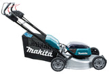 Makita Akku-Rasenmäher 2x18 V mit Aluminiumdeck für große Flächen - DLM537Z
