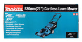 Makita Akku-Rasenmäher 2x18 V für mittelgroße Rasenflächen - DLM539Z