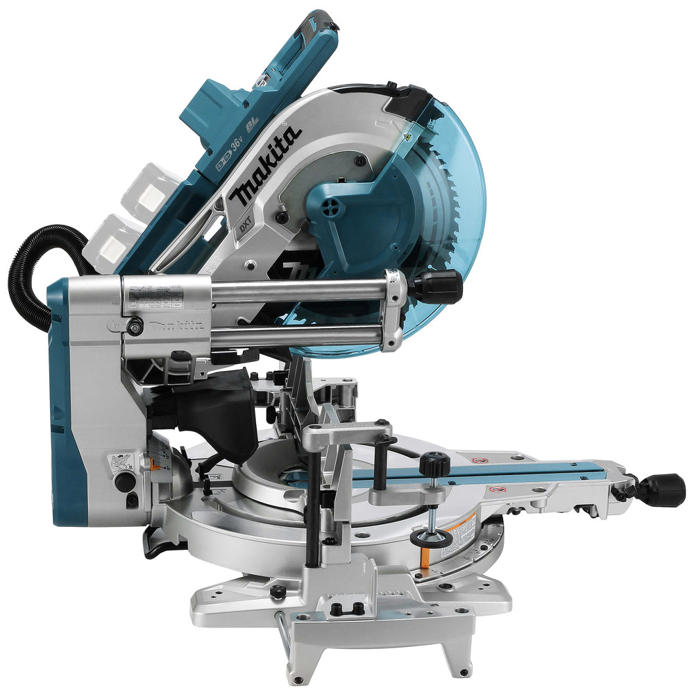 Makita Akku-Kapp- und Gehrungssäge – 2x18V (36V), Dual-Slide-System, AWS & ADT - DLS211ZU