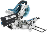 Makita Akku-Kapp- und Gehrungssäge – Dual-Slide-System, 52 x 300 mm, bürstenlos & ADT - DLS714NZ