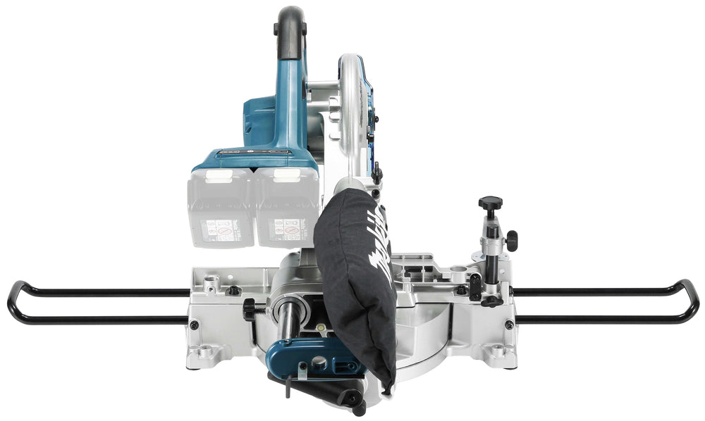 Makita Akku-Kapp- und Gehrungssäge – Dual-Slide-System, 52 x 300 mm, bürstenlos & ADT - DLS714NZ
