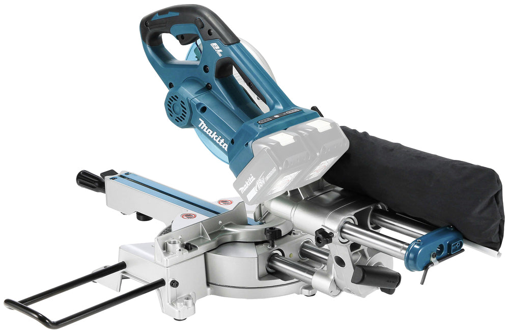 Makita Akku-Kapp- und Gehrungssäge – Dual-Slide-System, 52 x 300 mm, bürstenlos & ADT - DLS714NZ