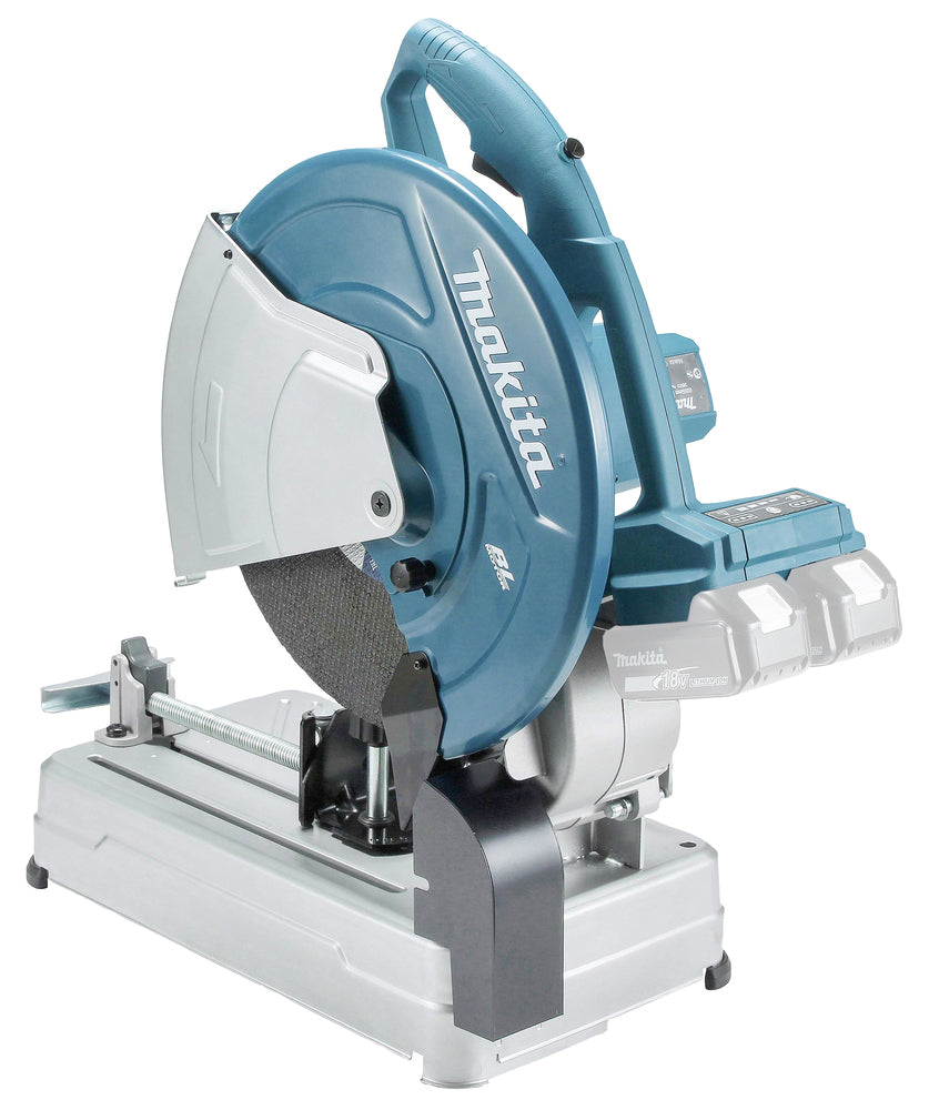 Makita Akku-Trennschleifmaschine – 36 V Power, bürstenlos & sicherer Funkenflug - DLW140Z