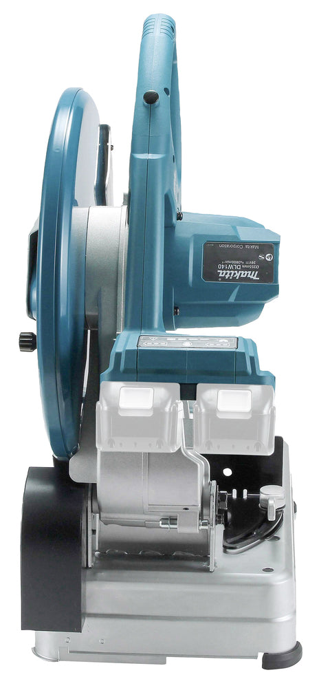 Makita Akku-Trennschleifmaschine – 36 V Power, bürstenlos & sicherer Funkenflug - DLW140Z