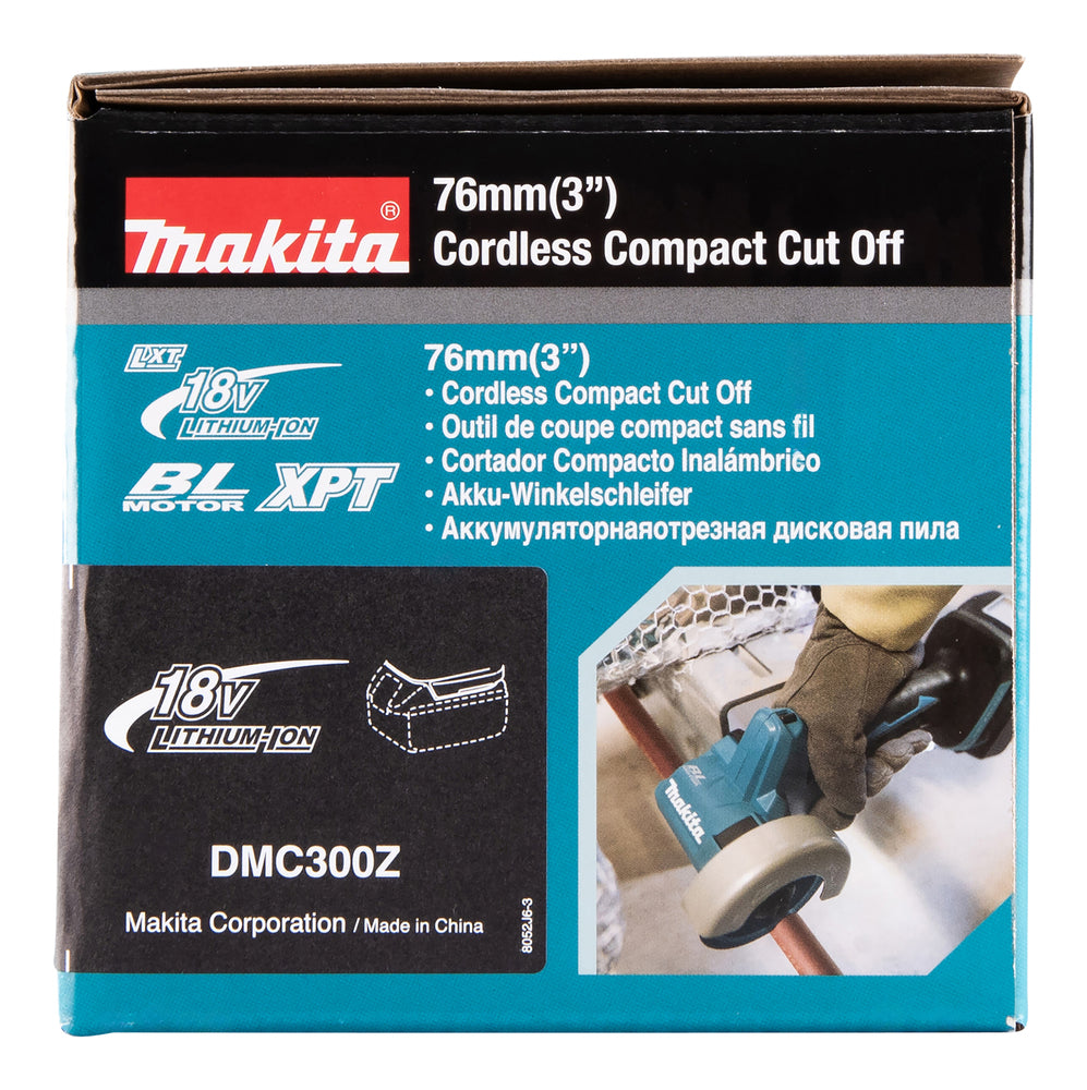Makita Akku-Winkelschleifer – kompakt & präzise für schwer zugängliche Bereiche - DMC300Z