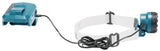 Makita LED-Akku-Stirnlampe – 33h Laufzeit, Helmhalterung & Akku-Gürtelclip (18V) - DEBDML800