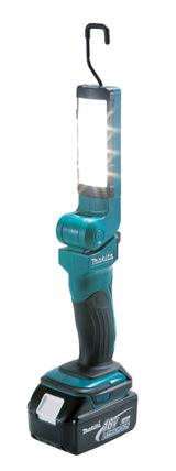 Makita LED-Akku-Arbeitsleuchte – 2 Helligkeitsstufen & 360° drehbarer Kopf - DEBDML801