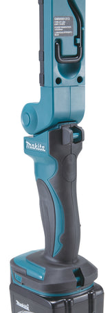 Makita LED-Akku-Arbeitsleuchte – 2 Helligkeitsstufen & 360° drehbarer Kopf - DEBDML801